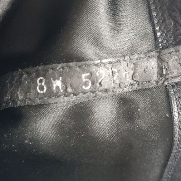 Stuart Weitzman Black Soft Leather Knee High OTK Tall Heel Boots Size Womens 8M - Picture 6 of 16